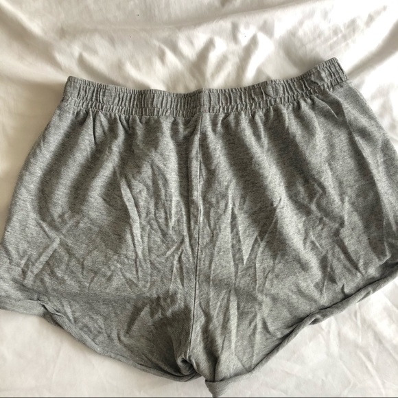 grey cotton shorts - Picture 2 of 3
